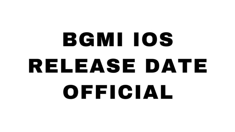 BGMI iOS Release Date Official [2022] | BGMI Official